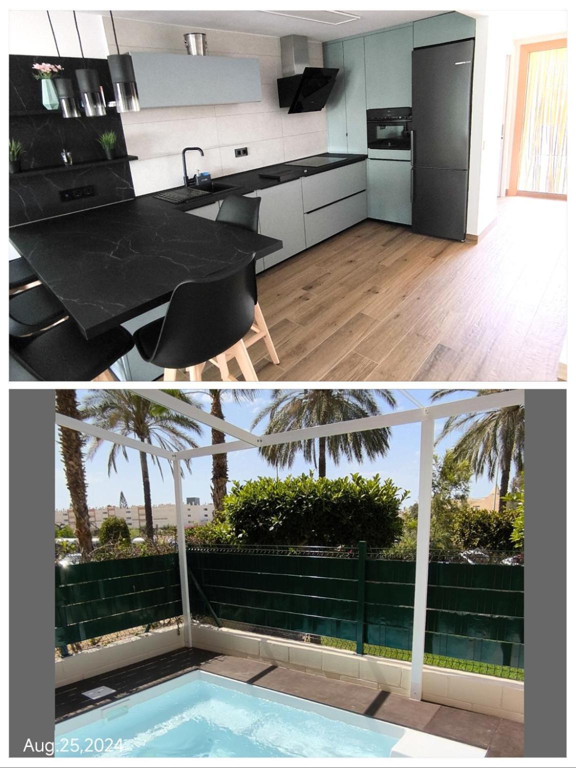 Bajo De Diseno, Piscina Privada Climatiza, 150M De La Playa Leilighet Vera Eksteriør bilde